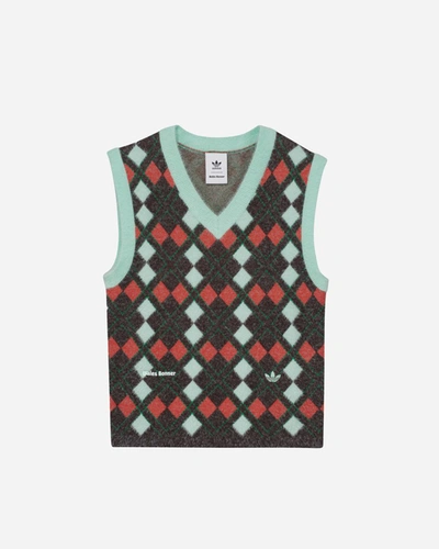 Adidas Originals Adidas X Wales Bonner Knit Vest In Multi