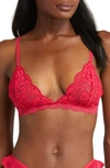 We Are Hah Hah Chi Soft Cup Bra In Magenta