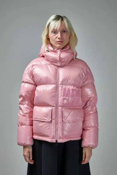 Moncler Abbaye Jacket In Pink