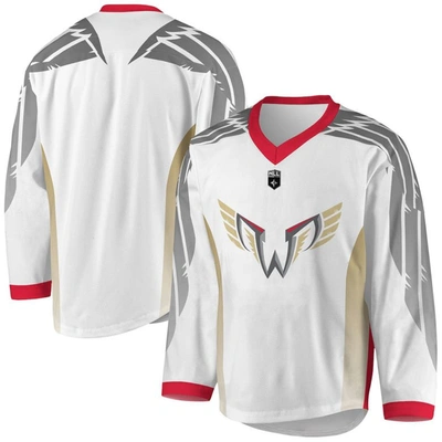 Adpro Sports White/gray Philadelphia Wings Replica Jersey