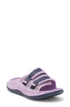 Hoka Gender Inclusive Ora Luxe Slide Sandal In Violet Bloom / Outerspace