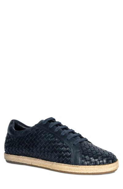 Carlos Santana Gabor Woven Sneaker In Blue