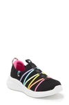 Skechers Kids' Ultra Flex 3.0 Washable Sneaker In Black/ Multi
