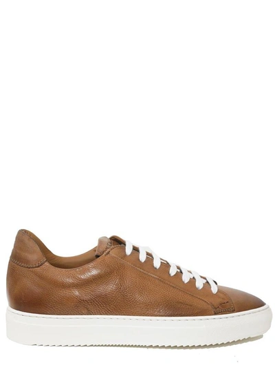 Doucal's - Leather Sneakers In Brown