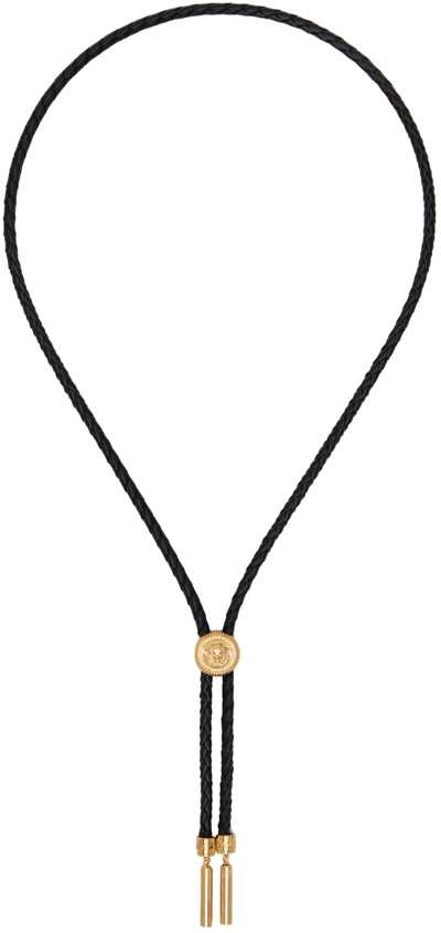 Versace Necklace In Black