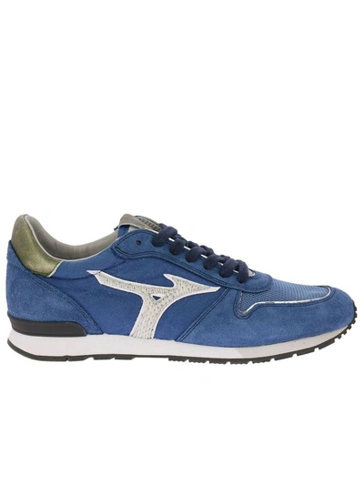 Mizuno Trainers Shoes Men  In Royal Blue