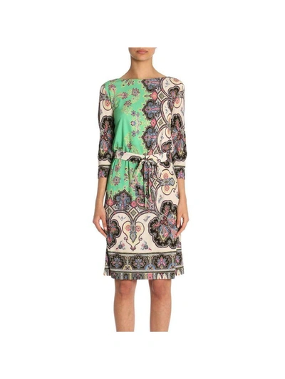 Etro Dress Dress Women  In Green