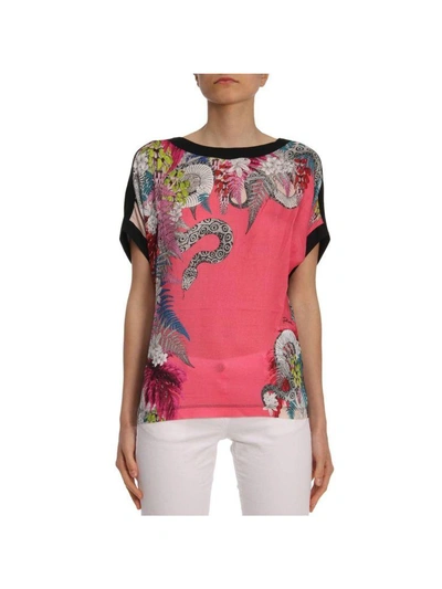 Just Cavalli T-shirt T-shirt Women  In Fuchsia