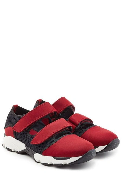 Marni Fabric Sneakers With Cutouts