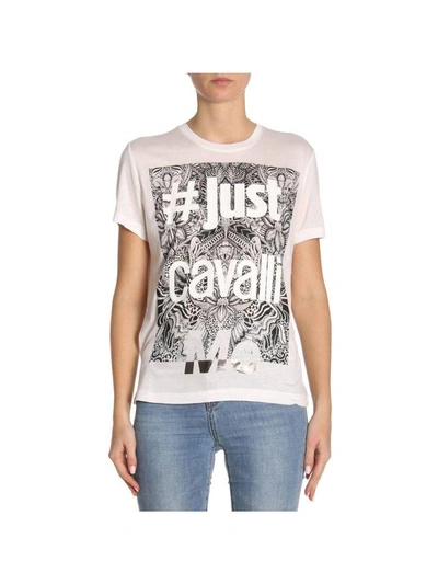 Just Cavalli T-shirt T-shirt Women  In White