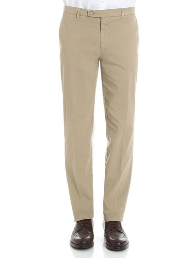 Berwich Trousers Cotton In Beige