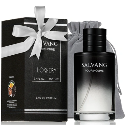 Lovery Men's Salvang 3.4oz Eau De Parfum Gift Set In Black