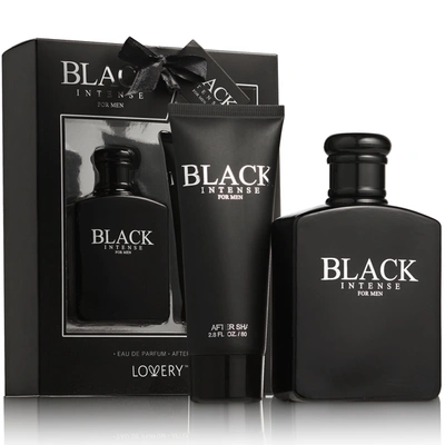 Lovery Black Intense Mens Bath And Body Home Spa Gift Set