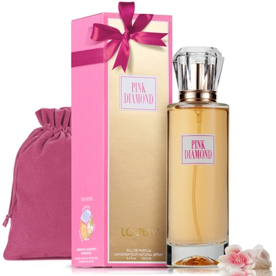 Lovery Women's Pink Diamond 3.4oz Eau De Parfum Gift Set