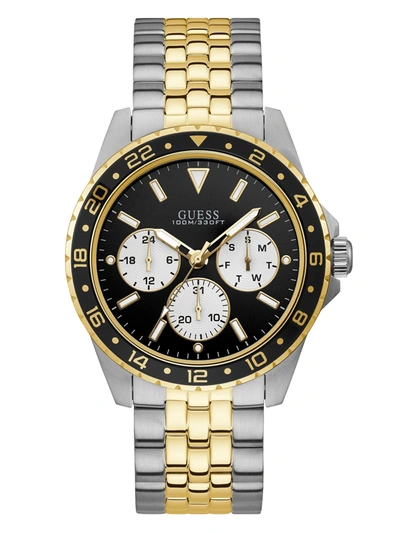 Guess Factory Silver Gold-tone Multifunction Watch