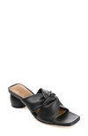 Journee Signature Charlize Sandal In Black