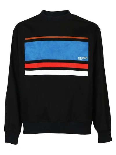 Kenzo Black Cotton Sweater