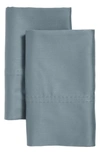 Nordstrom 400 Thread Count Cotton Sateen Pillowcases In Blue Citadel