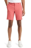 Peter Millar Salem High Drape Performance Shorts In Cape Red