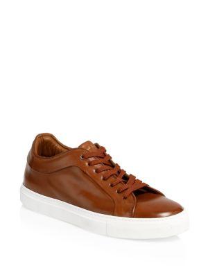 paul smith basso leather sneakers