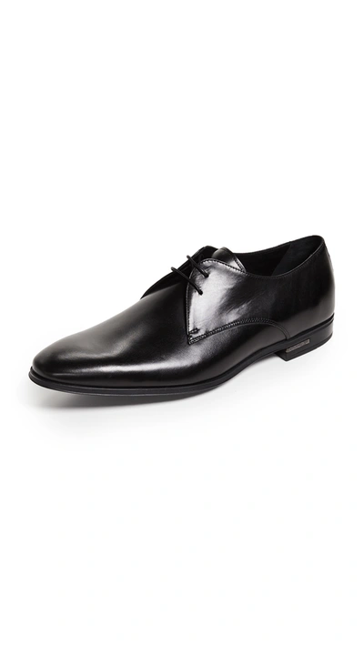 Paul Smith Ernest Black Leather Derby Shoes