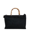 Mia Bag Woman Handbag Black Size - Cotton