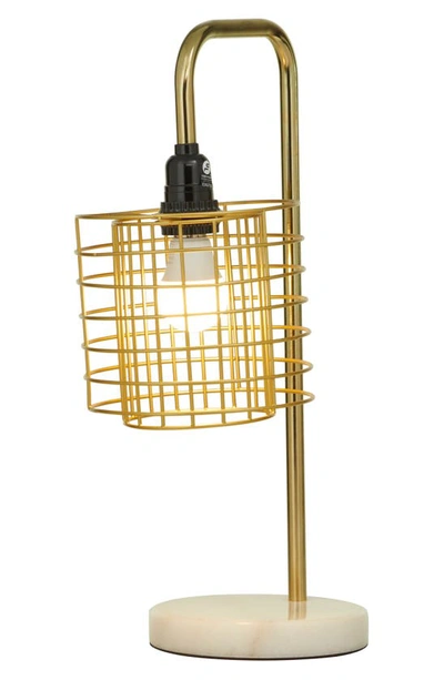 Ginger Birch Studio Goldtone Metal Desk Lamp