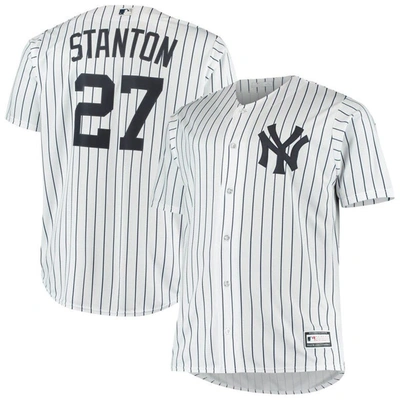 Profile Giancarlo Stanton White New York Yankees Big & Tall Replica Player Jersey