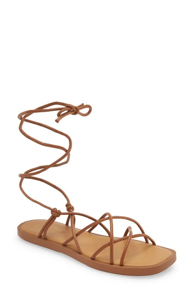 Madewell The Soraya Sandal In Brown