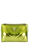 Kurt Geiger Mini Kensington Convertible Crossbody Bag In Bright Green