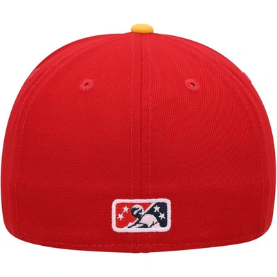 New Era Red/navy St. Paul Saints Marvel X Minor League 59fifty Fitted Hat