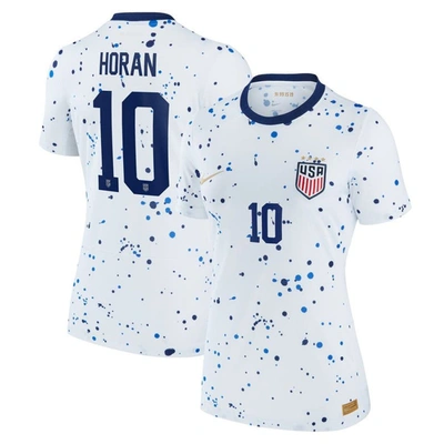 Nike Lindsey Horan White Uswnt 2023 Home Replica Jersey