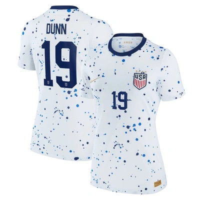 Nike Crystal Dunn White Uswnt 2023 Home Replica Jersey