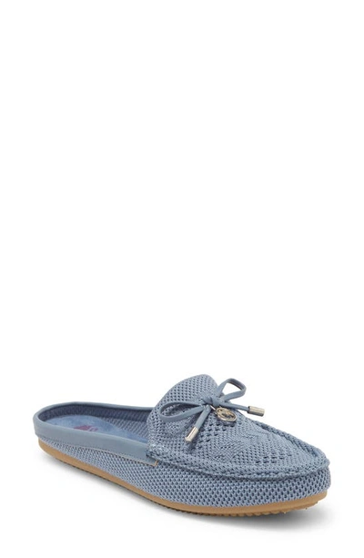 Gloria Vanderbilt Rosilyn Knit Mule In Blue