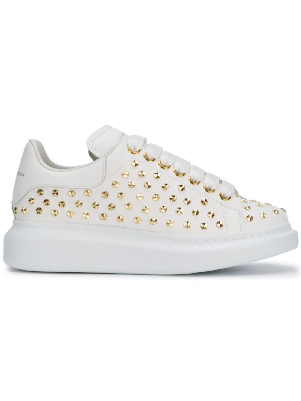 alexander mcqueen studded sneakers
