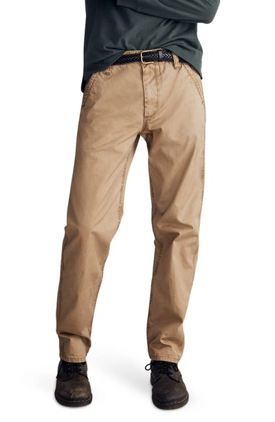 Madewell Relaxed Straight Leg Painter Pants In Driftwood