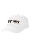 American Needle New York Cotton Baseball Cap In Snow