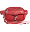 Rebecca Minkoff Blythe Leather Crossbody Bag - Red In Scarlet