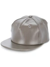 Rick Owens Drkshdw Panelled Cap In Brown