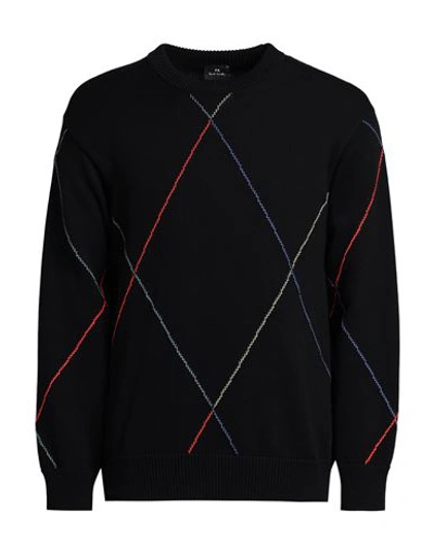 Ps By Paul Smith Ps Paul Smith Man Sweater Black Size Xl Organic Cotton