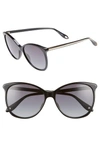 Givenchy 58mm Retro Sunglasses - Black