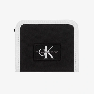 Calvin Klein Kids' Girls Black & White Purse (12cm)