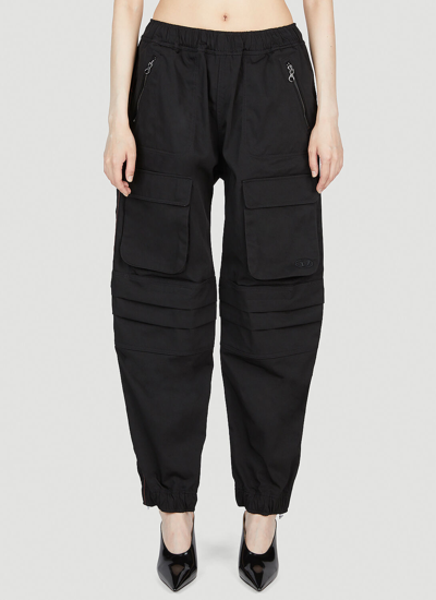 Diesel P-mirt Cargo Pants In Black