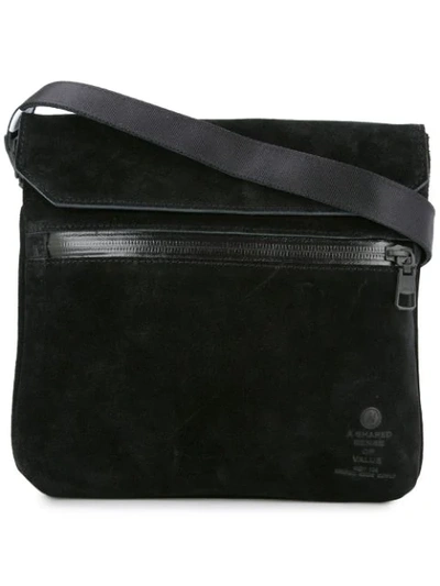 As2ov Sacoche Shoulder Bag In Black