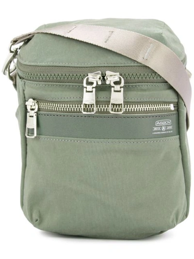 As2ov Shrink Small Messenger Bag In Green