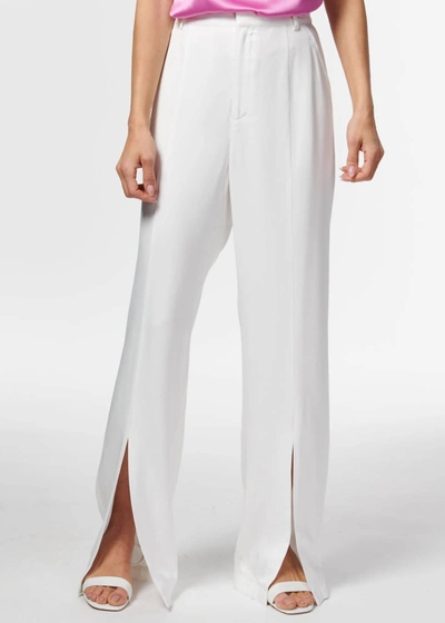 Cami Nyc Amelie Twill Pant In White