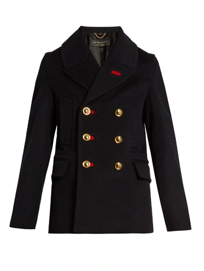 Burberry Double-Breasted Pea Coat