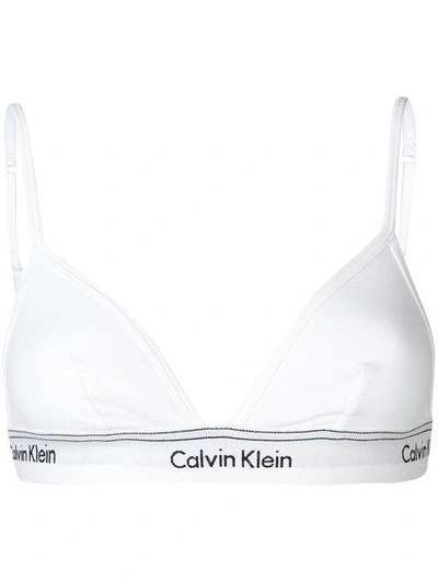 Calvin Klein Logo Trim Bra