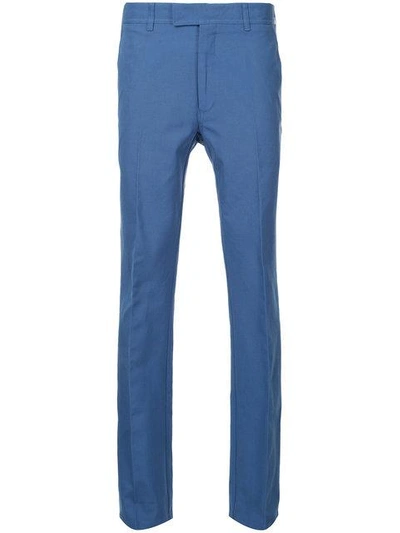 Calvin Klein 205w39nyc Straight Leg Trousers In Blue