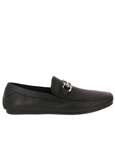 Ferragamo Loafers Shoes Men Salvatore  In Black